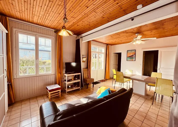 Maison De La Plage, Charme Et Soleil Semesterbostad