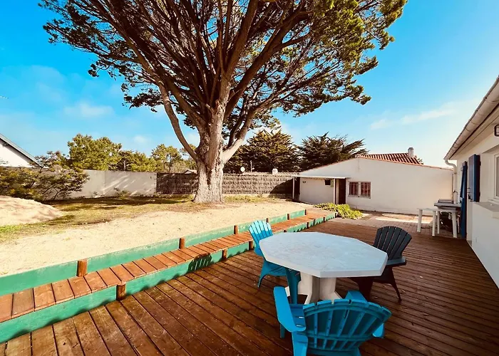 Maison De La Plage, Charme Et Soleil Nyaraló